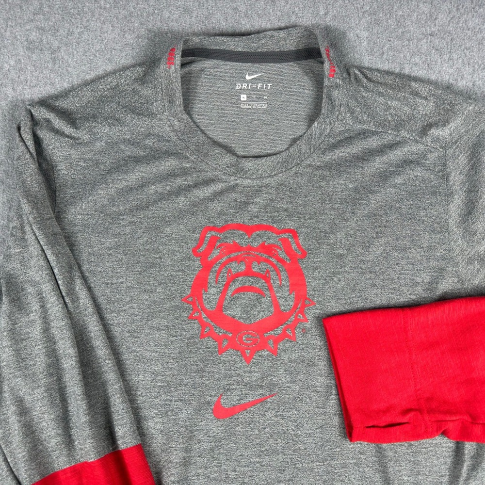 Georgia Bulldogs Nike On-Field Dri-Fit Long Sleeve Shirt Men's XL